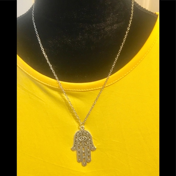 🔥HASMA👁Matching Earrings/Necklace SET 👁🔥 - Picture 4 of 9